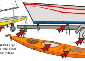 Cleaning of boats, boards and floating objects